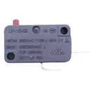 Microinterruptor de seguridad Bosch, Candy, Electrolux, Lg, Midea, Smeg, Vari
