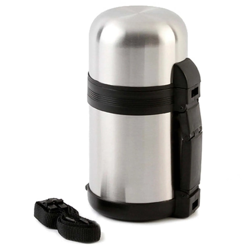 ALZA DUO termo doble uso (solidos y liquidos) inox 750 ml.