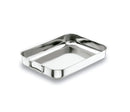 LACOR Rustidera con asa abatible Inox 61530