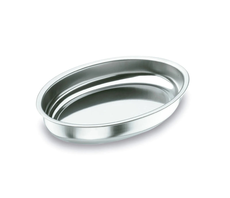 LACOR Fuente honda oval Inox 61828
