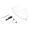 Maneta blanca de lavadora Ariston Indesit C00075323