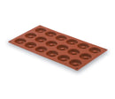 LACOR Molde mini savarín 18 cavidades Pastryflex 66808