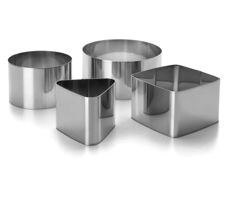 LACOR Set 4 aros repostería 68203