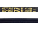 Grooved washing machine belt 1023 H-9