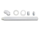 Horizontal smoke outlet kit for ARISTON