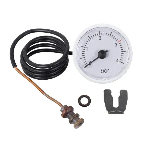 Manómetro para caldera Ariston 65104234 compatible modelos Clas Premium Evo