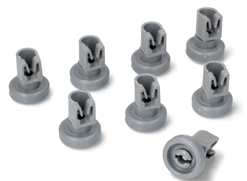 Ruedas (8 unidades) cesto superior lavavajillas Zanussi, AEG 50269970005