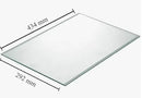 Indesit, Whirlpool refrigerator glass shelf C00517626