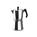 ALZA BASIC Caf. italiana aluminio 9 tazas