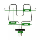 Resistencia grill de horno Fagor, Cata, Edesa 1400W CA5G002A9